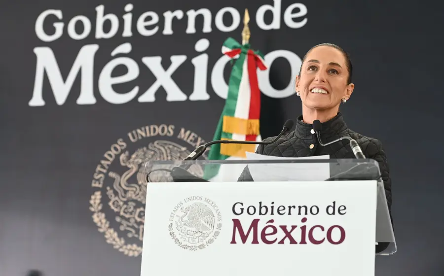 La presidenta de México inauguró el Hospital General Regional No. 2 en Ciudad Juárez, Chihuahua.