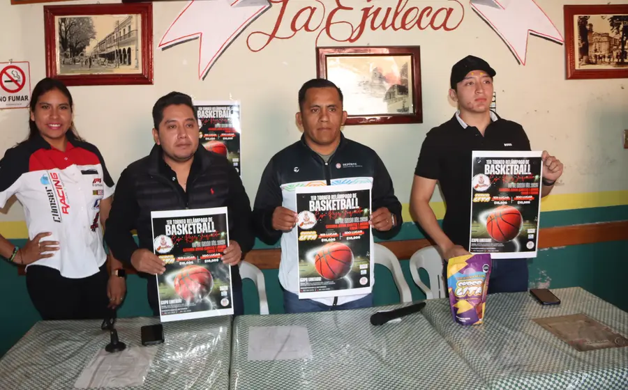 Presentaron la convocatoria para el Torneo Relámpago de Basquetbol.