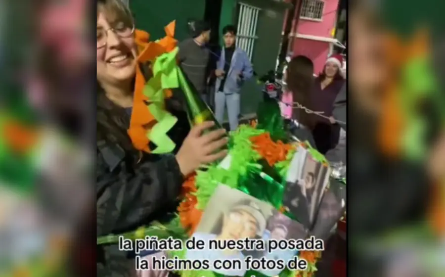 coloca_fotos_exparejas_piñata_posada
