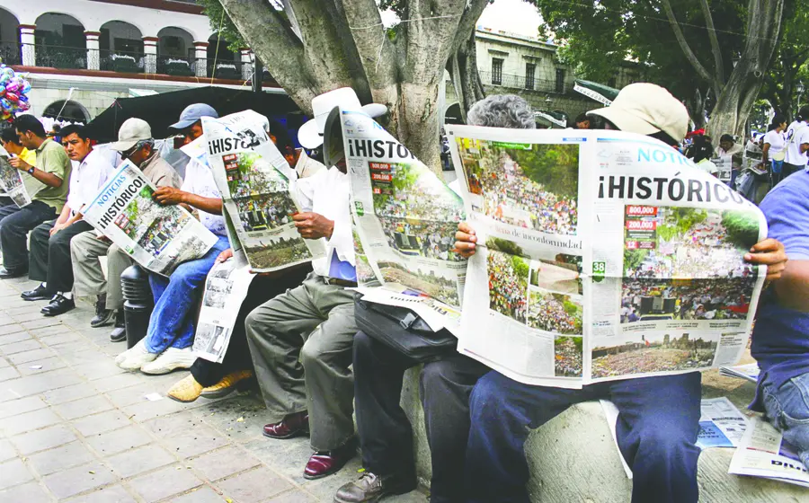 La labor de NOTICIAS Voz e Imagen de Oaxaca no sólo es la información, sino también y muy importante, la formación de lectores.