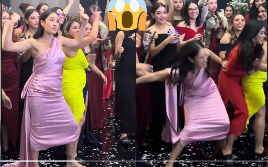 mujer_empuja_otras_ramo_novia