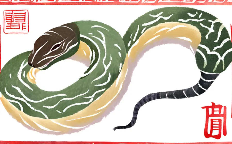 La serpiente de madera es el año número 4723 en el calendario chino