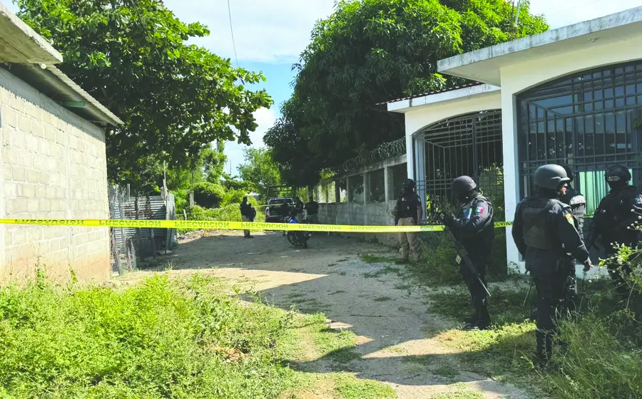 Los atacantes accionaron sus armas contra un perro.