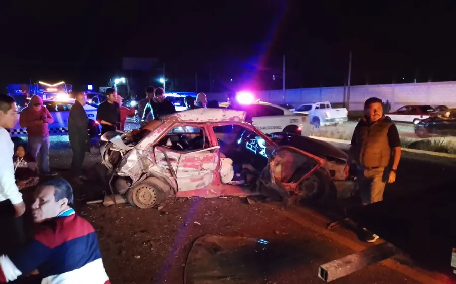 Una mujer falleció en el choque ocurrido en la carretera federal 190.