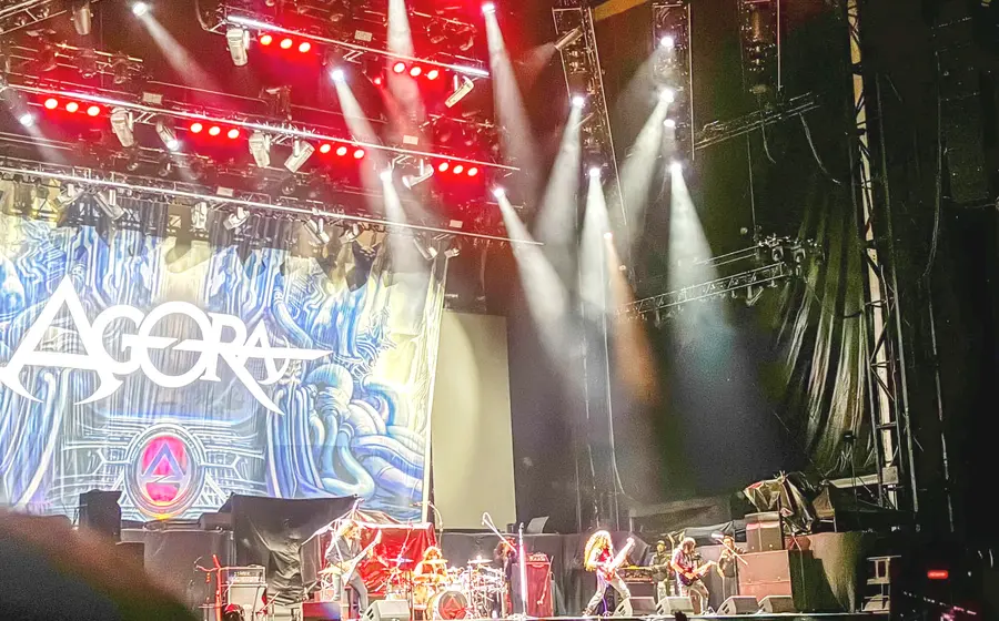 Ágora, banda de powermetal de la CDMX, fue una de las encargadas de abrir a Iron Maiden.
