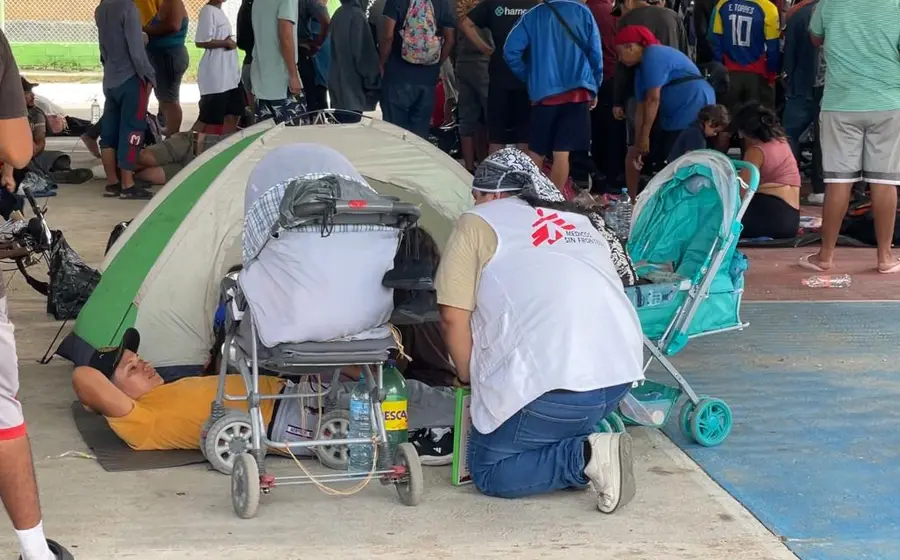 Entre el 24 septiembre y el 8 de noviembre, realizaron 855 consultas médicas tras asistir en la llegada de ocho caravanas