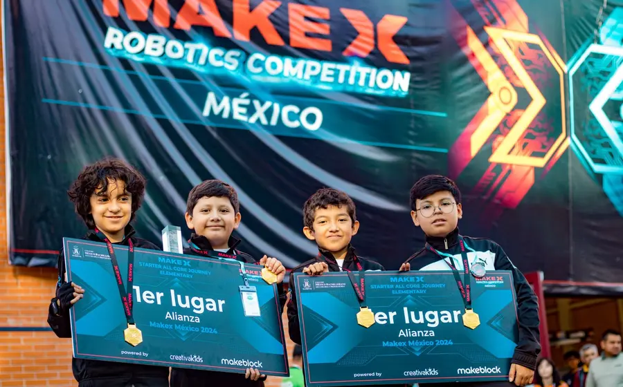 Los ganadores de nivel primaria son Omar Suárez de la Cruz, Mateo Abascal Escobedo, Aarón Carro López y Benjamín Elías Segovia Martínez.