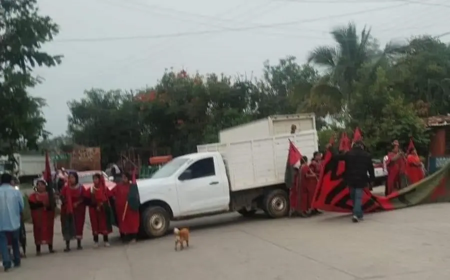 Las protestas se extendieron en Juxtlahuaca.