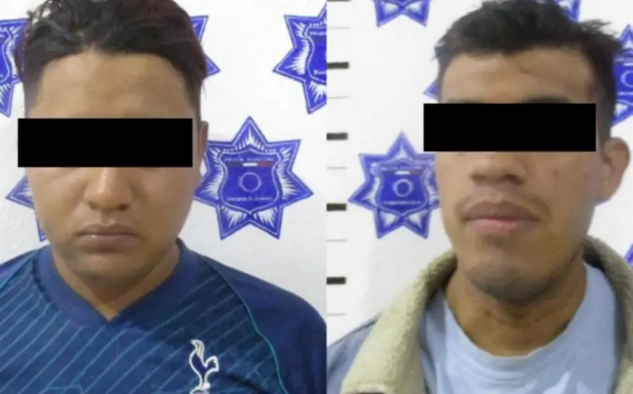 Los presuntos responsables fueron detenidos en el centro de la ciudad.