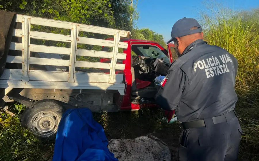 Elementos de la Policía Vial Estatal tomaron conocimiento del percance.