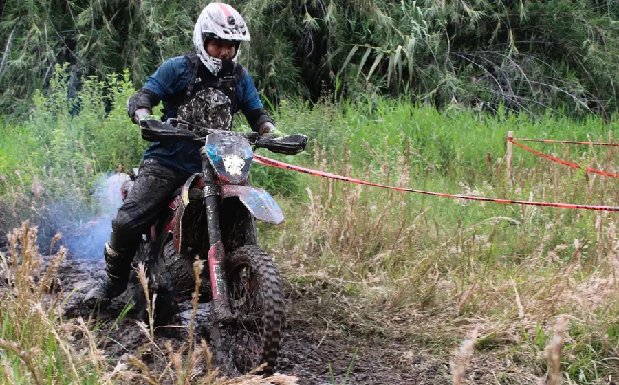 En la pista La Escondida de Ejutla de Crespo se corrió la sexta fecha del Campeonato Estatal de Enduro 2024.