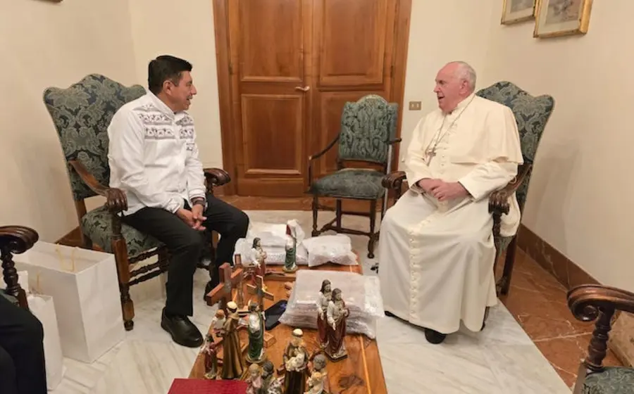 Bendición del Papa Francisco al pueblo de Oaxaca