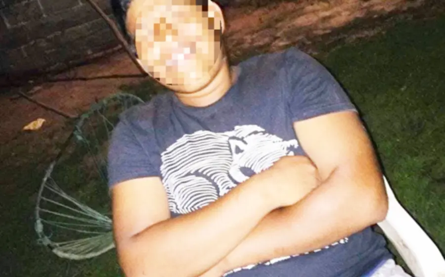 Así era en vida el jovencito José, de 14 años de edad.