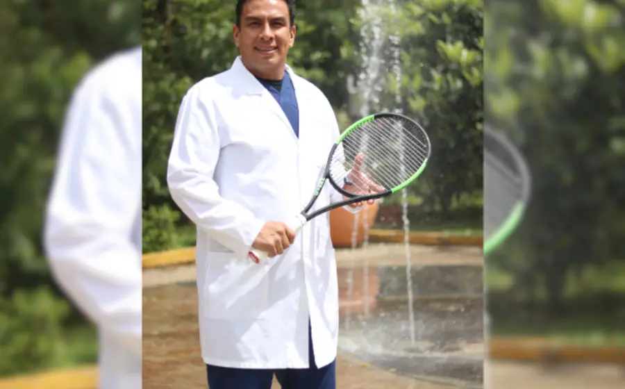 Ángel Bricio Espinosa es el homenajeado del XXXIV Torneo de Tenis Día del Médico 2024.