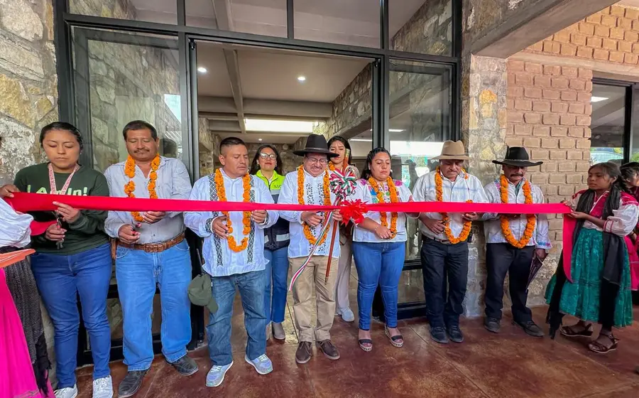 Abrieron el Comedor Escolar de la Niñez Indígena “MBE' AL GA'AD GEKNA” en la comunidad zapoteca de San Vicente Coatlán.
