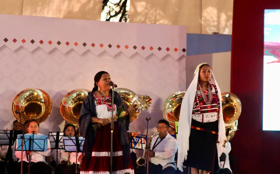 Juana Hernández pidió a las autoridades seguir impulsando la cultura en la Mixteca.
