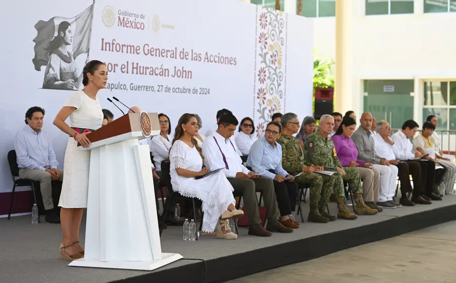 Durante su participación, Salomón Jara señaló que Oaxaca se encuentra en una etapa de recuperación que afectó a 15 municipios de las regiones Costa, Sierra Sur y Mixteca.