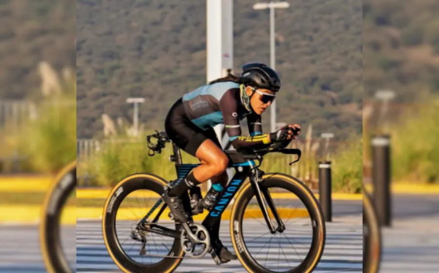 Adriana Carreño sumó otro Ironman en su palmarés deportivo.
