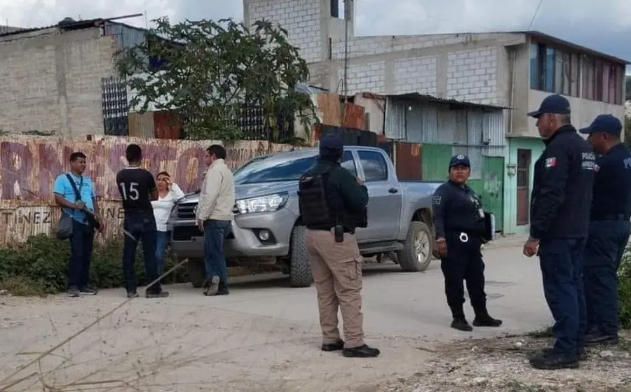 Policías municipales y de la Fiscalía General del Estado realizaron las diligencias.