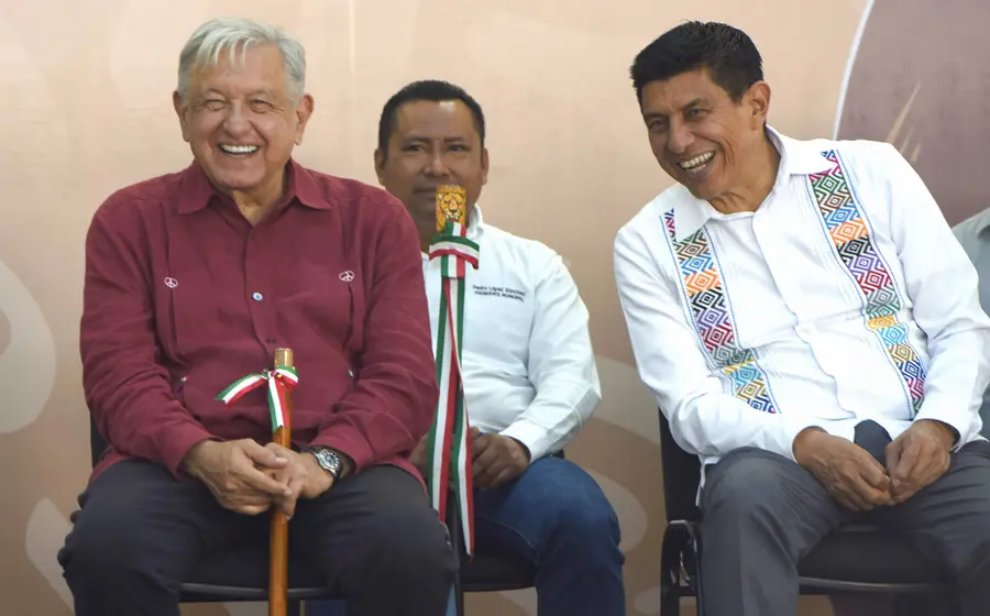 Inauguración del camino Benito Juárez-Guelatao-Oaxaca.
