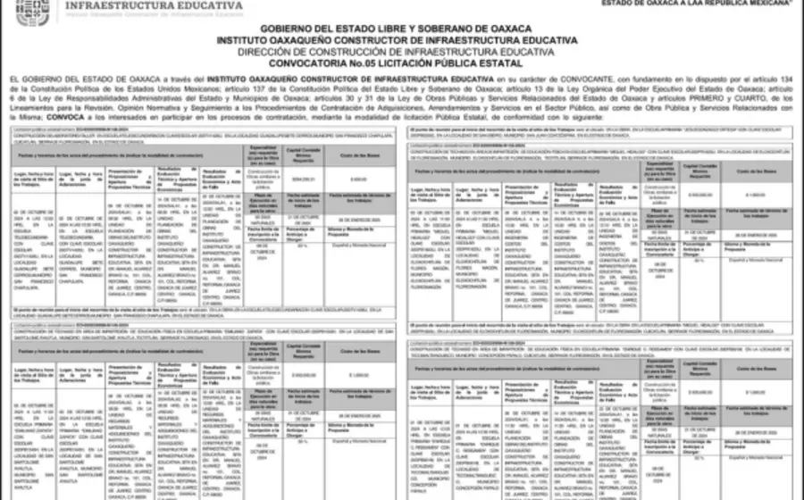 convocatoria 5
