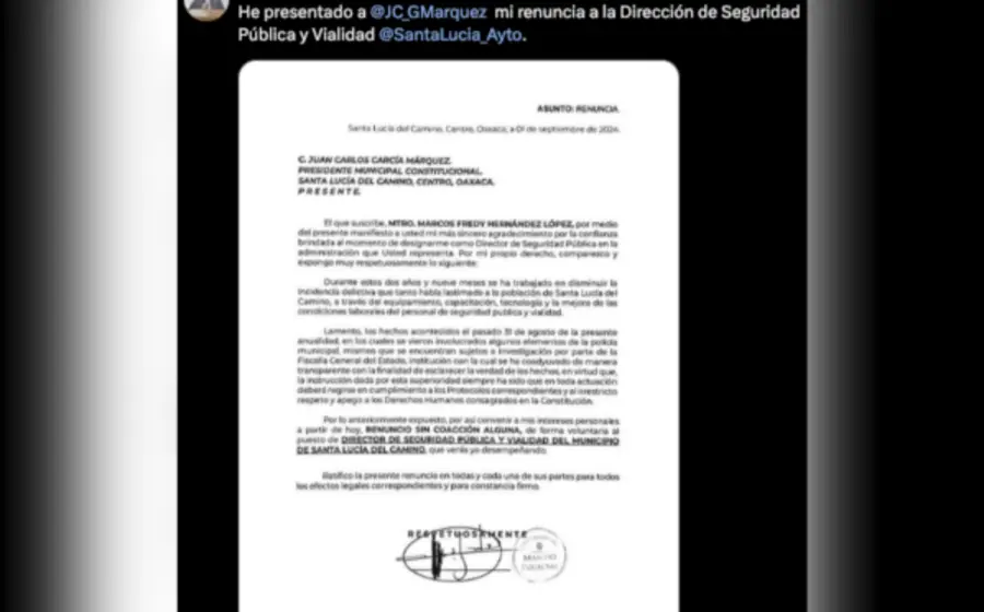 renuncia