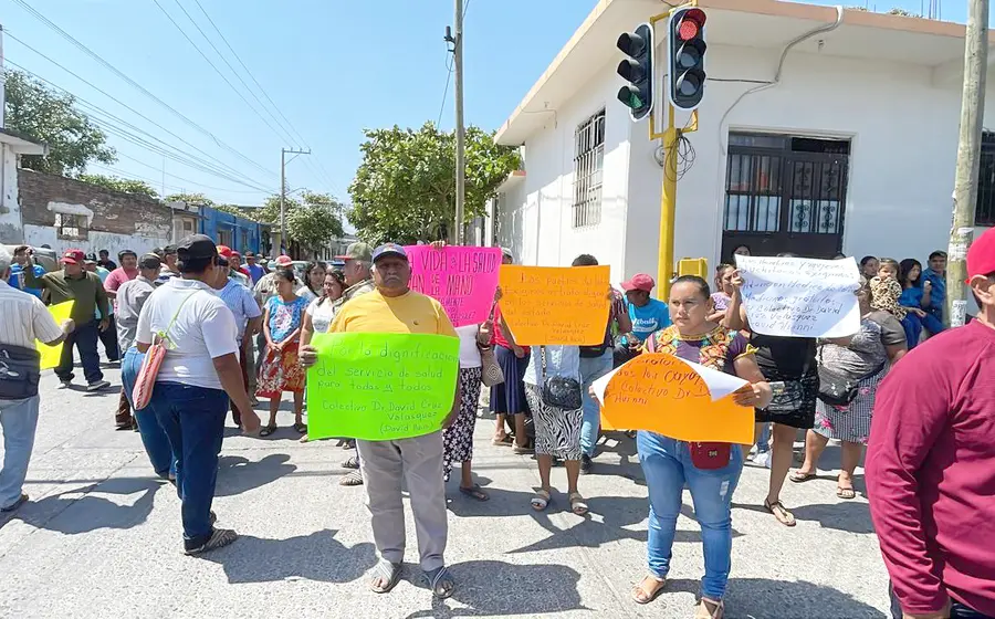 La movilización fue convocada por el Colectivo “Dr. David Cruz Velásquez”.