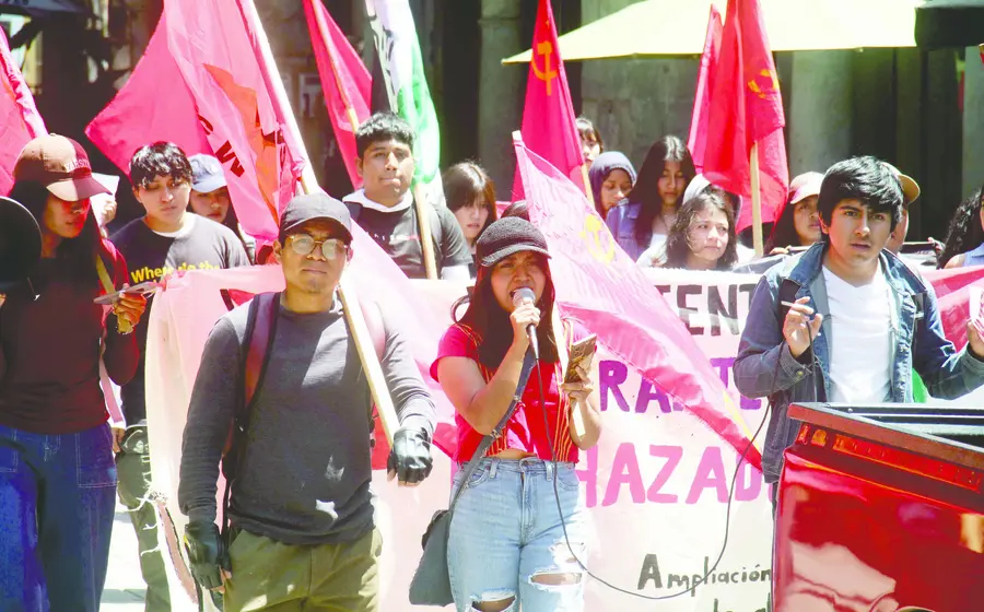 estudiantes_inconformidad_oaxaca_marcha