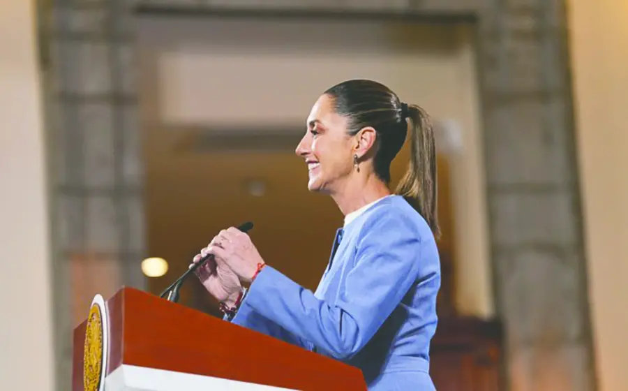 claudia-sheinbaum-mexico-canta