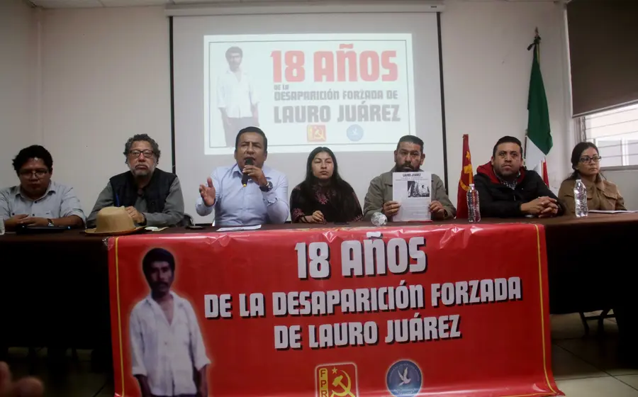 18 años de la desaparición forzada de Lauro Juárez