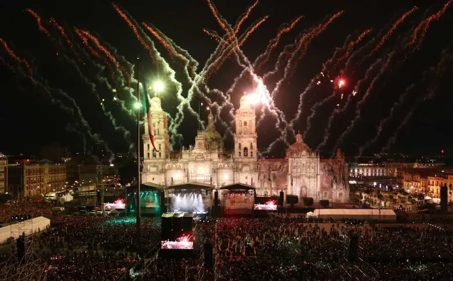 Pirotecnia y fogatas encendidas durante los festejos de fin de año, representando una seria amenaza para la calidad del aire en la Ciudad de México.