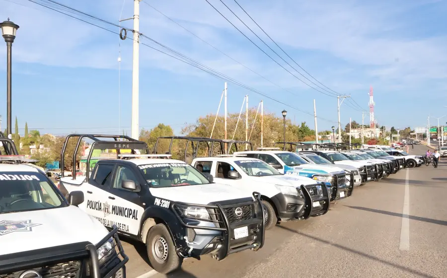 Elementos de seguridad inician patrullajes para reforzar la vigilancia en la ciudad como parte del arranque del Operativo Guadalupe-Reyes por la temporada.