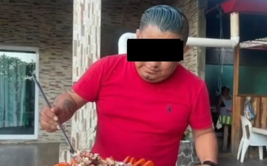 Fotografía del comerciante José Antonio, de 37 años, conocido como El Pelos, quien fue asesinado en el municipio de Cuilapan de Guerrero.