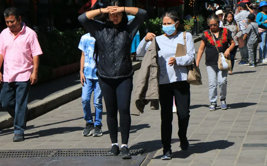 Una vista que ilustra el aumento de las temperaturas y la tregua del frío, anticipando el regreso de los vientos del norte.