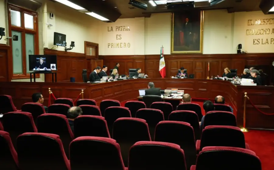 Edificio de la Suprema Corte de Justicia de la Nación, institución que cerró su periodo de sesiones tras resolver más de 2,500 expedientes.
