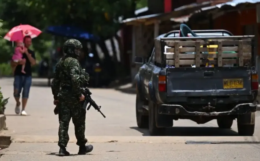Miembros del Clan del Golfo, ahora conocido como Ejército Gaitanista de Colombia, grupo designado como organización terrorista por Estados Unidos.