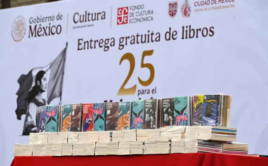 Claudia Sheinbaum encabeza la entrega gratuita de más de dos millones de libros, una estrategia para celebrar y fortalecer el hábito de la lectura.