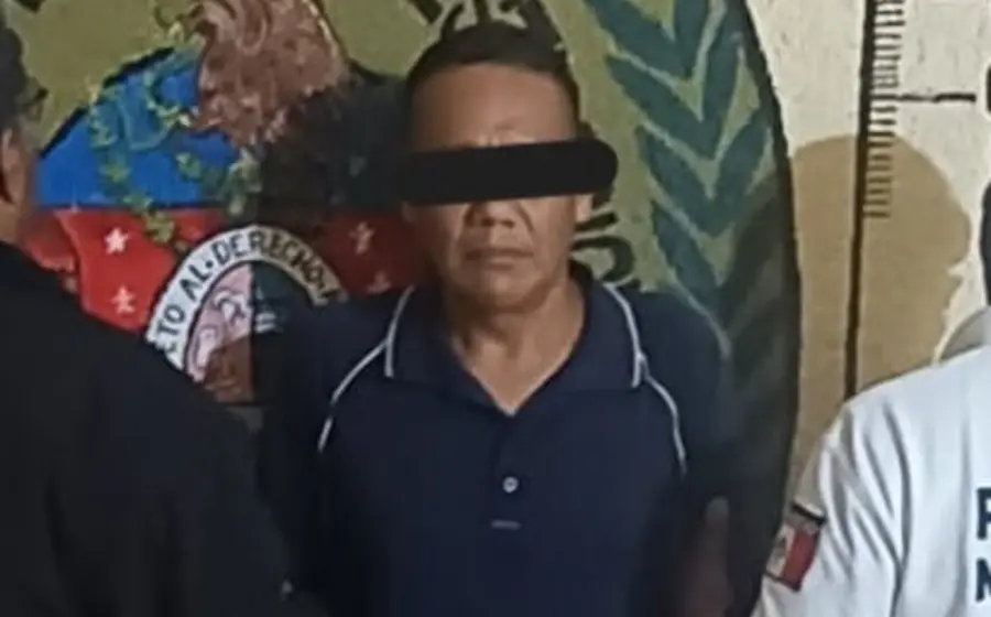 Fotografía de José, el hombre condenado a ocho años de prisión por la violación de una niña en San Agustín Loxicha, Pochutla.
