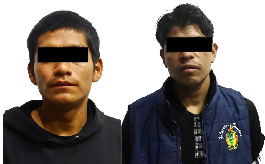 Alejandro T. T. y Diego E. H. R. son presentados tras ser detenidos por el asalto y robo a una pareja de turistas.