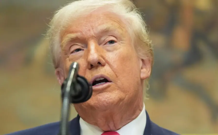 El presidente Donald Trump advirtiendo sobre un posible ataque de Estados Unidos a Venezuela y otros países productores de cocaína por vía terrestre.