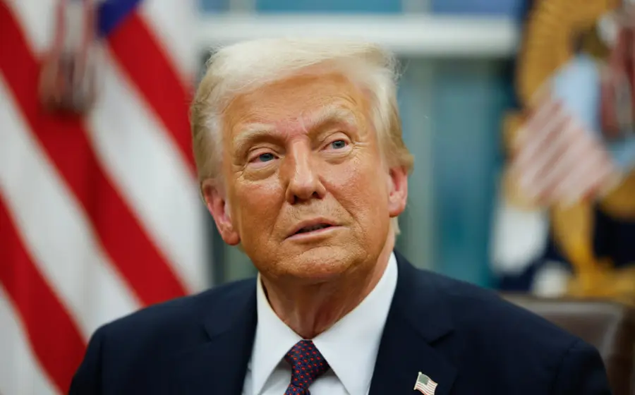 El presidente Donald Trump en una fotografía de archivo, en el contexto de su anuncio sobre operaciones terrestres contra el narcotráfico.
