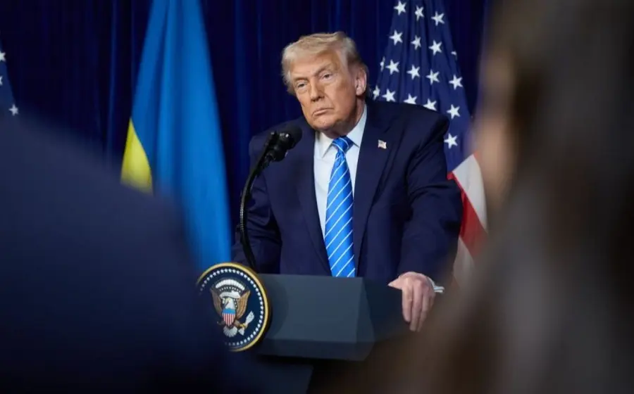 El presidente de Estados Unidos, Donald Trump, en una fotografía de archivo que ilustra la noticia sobre su advertencia al grupo Hamás.