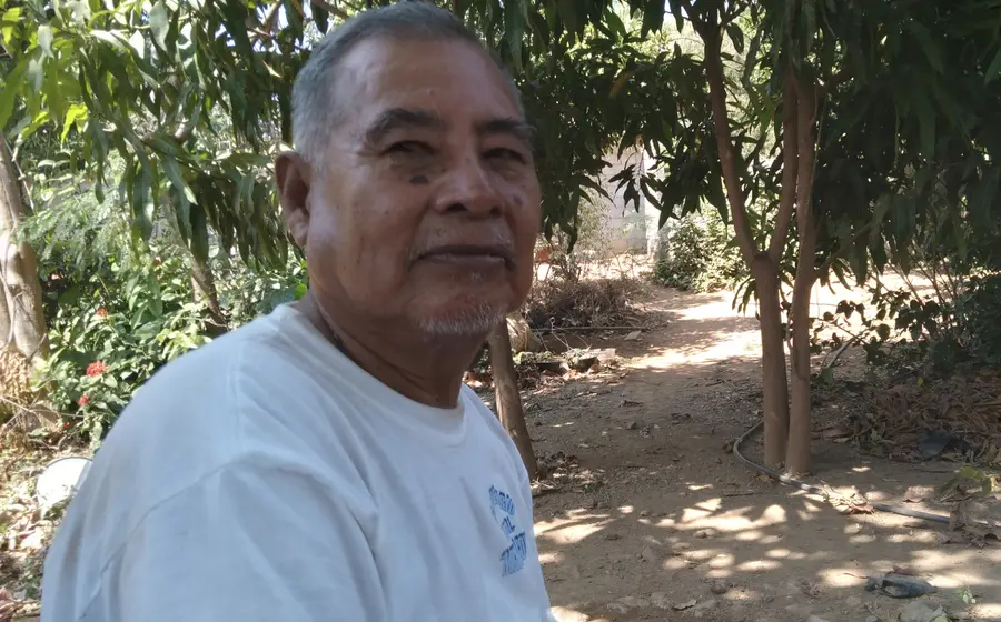 El ecologista Jesús Hernández Santiago, quien promueve el uso de baños secos como una alternativa sustentable para las poblaciones rurales.