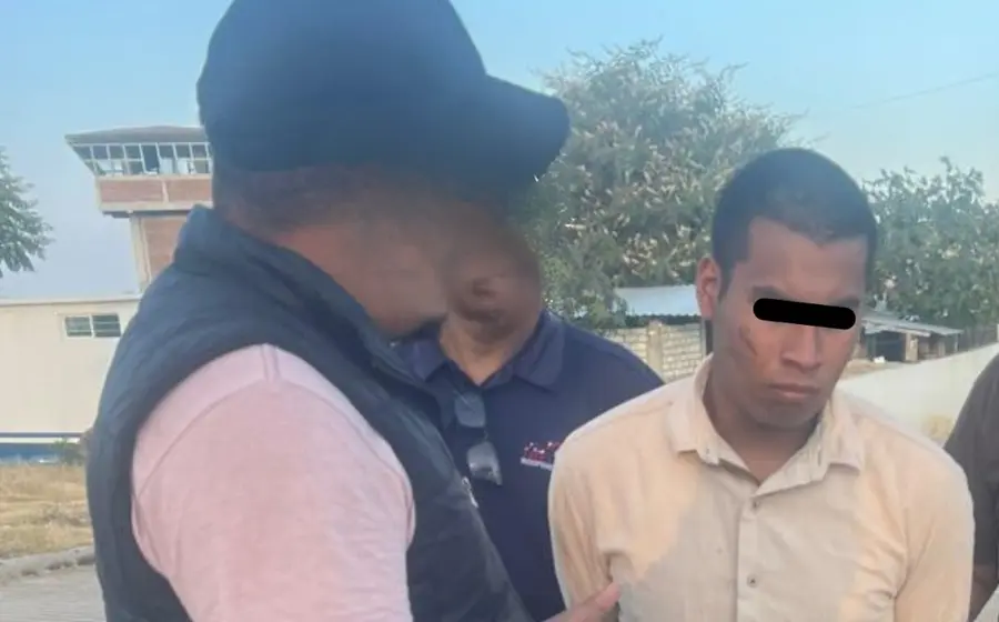 Fotografía de C.A.P.T., alias 'El Chango', quien fue vinculado a proceso por su presunta responsabilidad en un crimen en Santa Cruz Xoxocotlán.