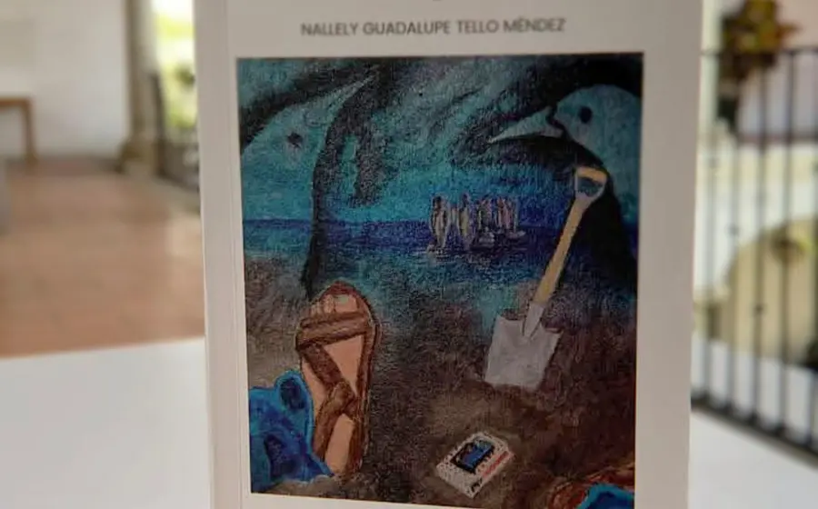Una vista de la exhibición artística 'Miradas Guadalupanas', la cual está compuesta por 24 piezas que resaltan el talento de Oaxaca.