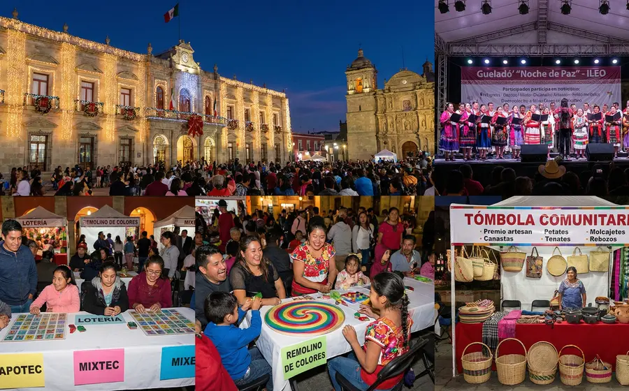 El Festival Gueladó celebra las lenguas originarias de Oaxaca con música, juegos y actividades culturales en el Zócalo de la ciudad.