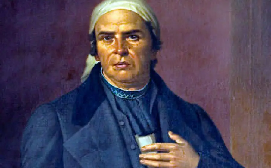 Ilustración histórica que representa el fusilamiento de José María Morelos y Pavón, héroe de la Independencia de México, el 22 de diciembre de 1815.