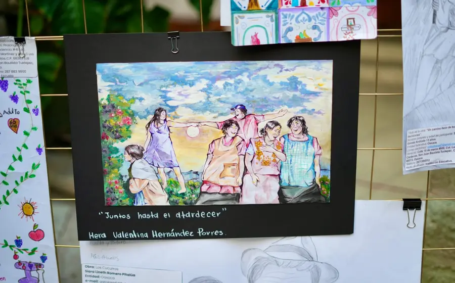 Los niños ganadores del Concurso Nacional de Dibujo 2025 son reconocidos en Oaxaca por su excepcional creatividad y talento artístico.