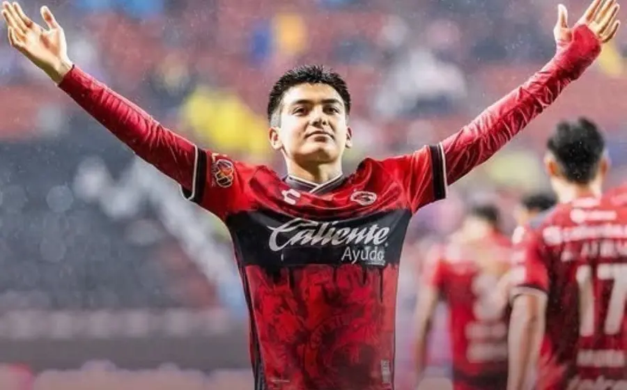 El juvenil futbolista mexicano Gilberto Mora, quien de acuerdo con reportes es pretendido por varios equipos importantes de Europa.