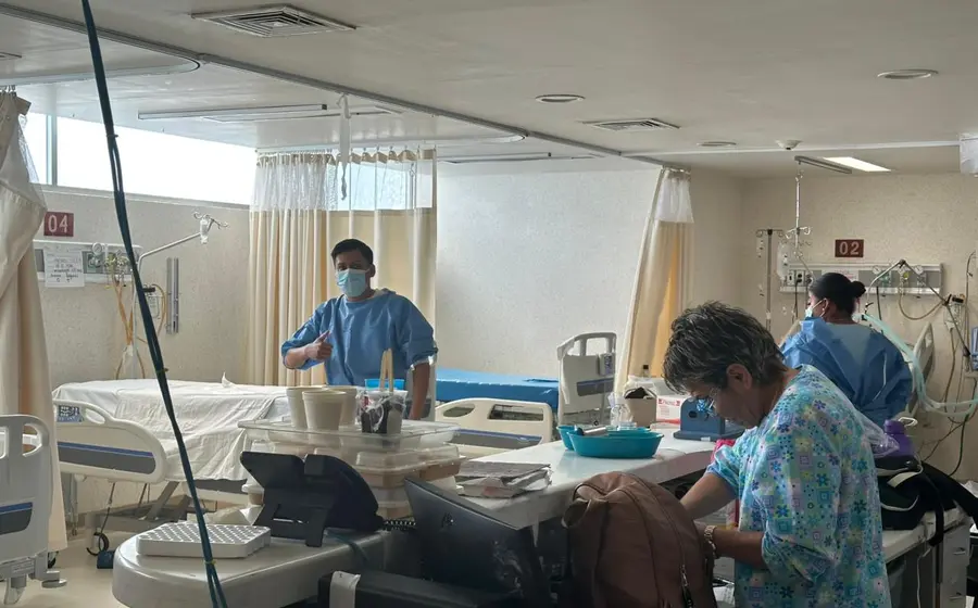 Instalaciones del ISSSTE donde se mantiene la atención médica a derechohabientes a pesar del paro de labores iniciado por los trabajadores del sector.